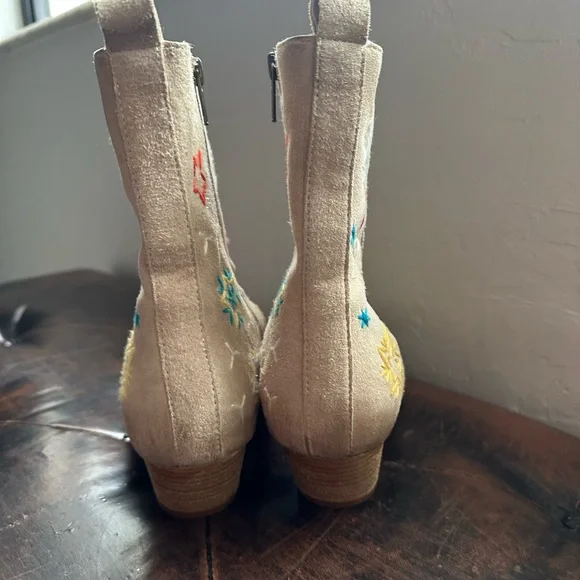 FREE PEOPLE•BOWERS EMBROIDERED WESTERN BOOTS - Sz 39.5 - Picture 4 of 16